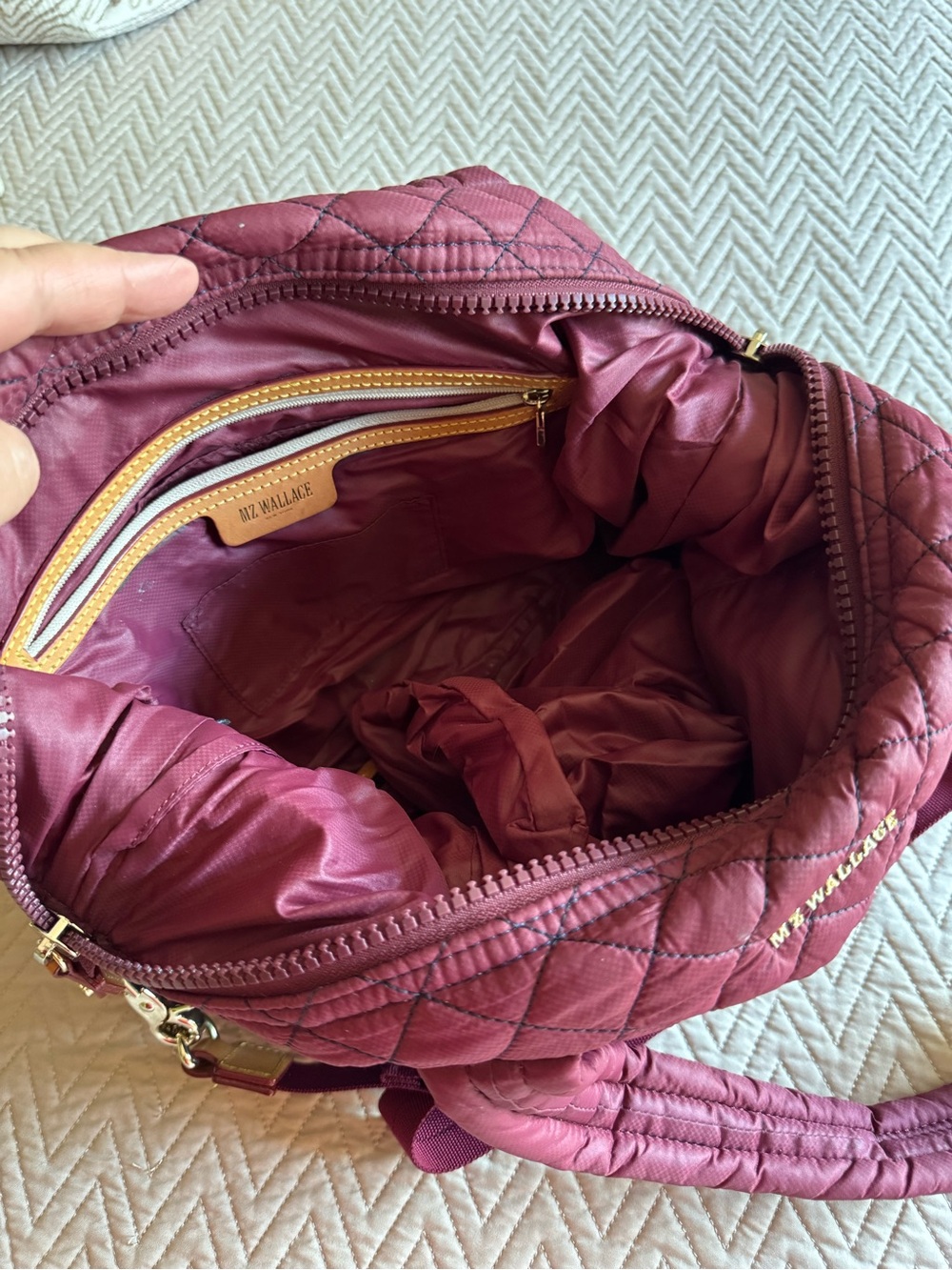 FINAL PRICE!! 🎉QUICK SALE🎉MZ Wallace color block medium Sutton bag - Picture 6 of 12